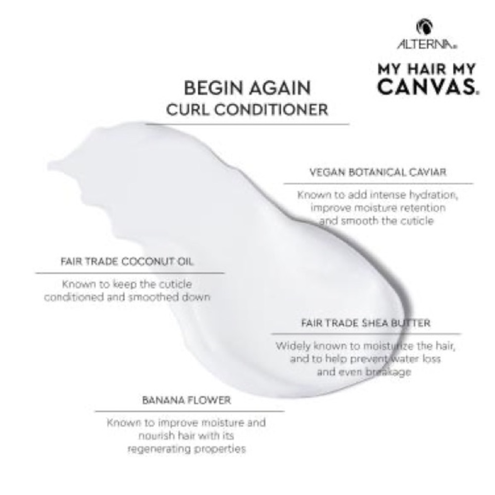 Alterna My Hair My Canvas Begin Again Curl Conditioner 6.8 oz - Picture 2 of 4
